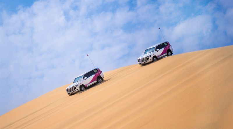 Desert safari experience with Discover Qatar